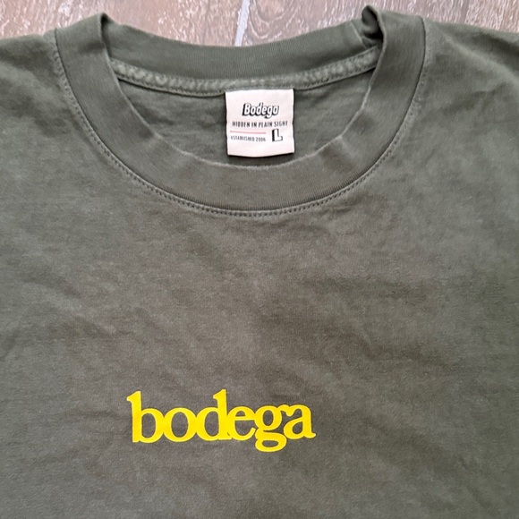 Bodega Green Men's Short Sleeve Tee - Picture 2 of 5